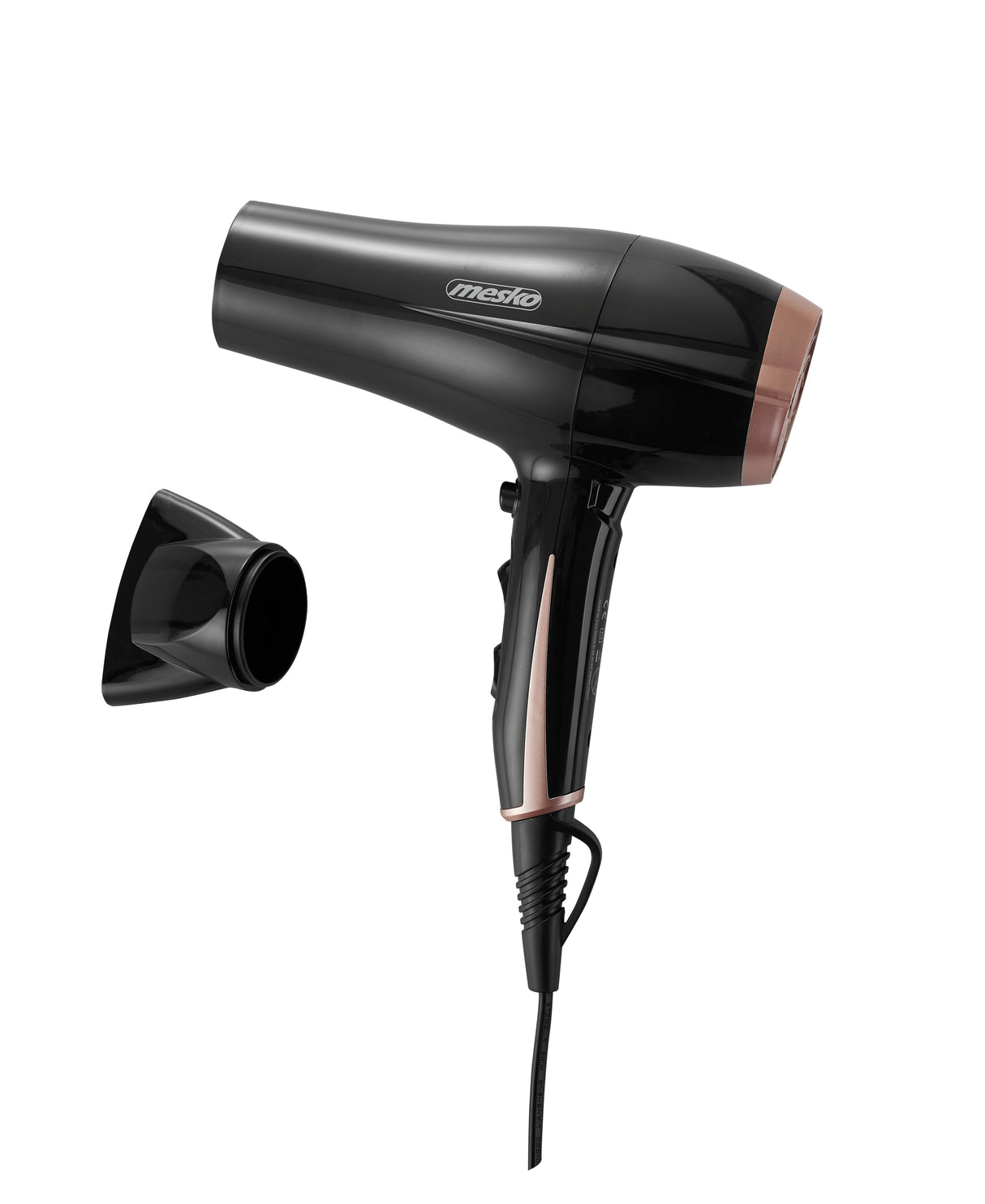 Secador De Pelo Mesko Ms 2249 2000 W, Negro Rosa