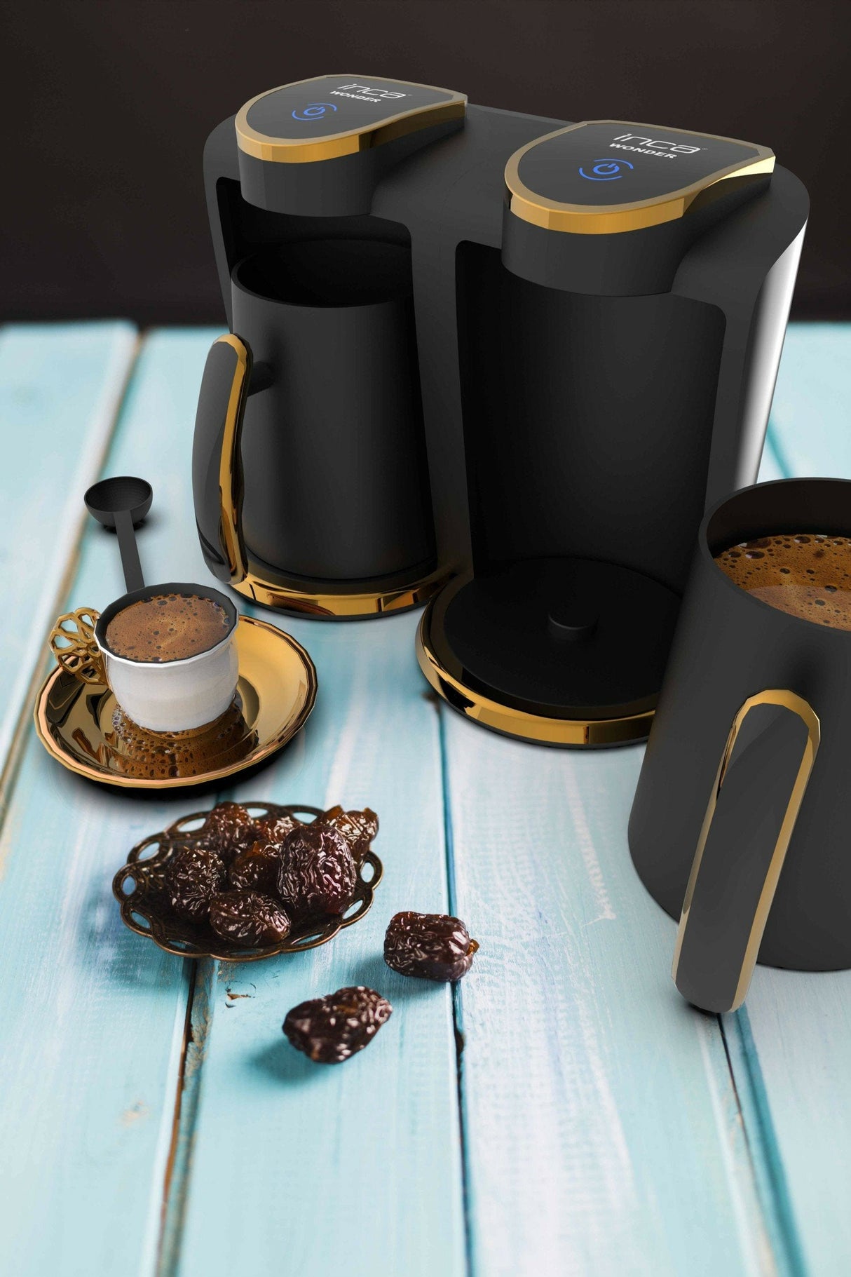 Inca Ikm-02 Cafetera Eléctrica Totalmente Automática Cafetera Turca 0,25 L