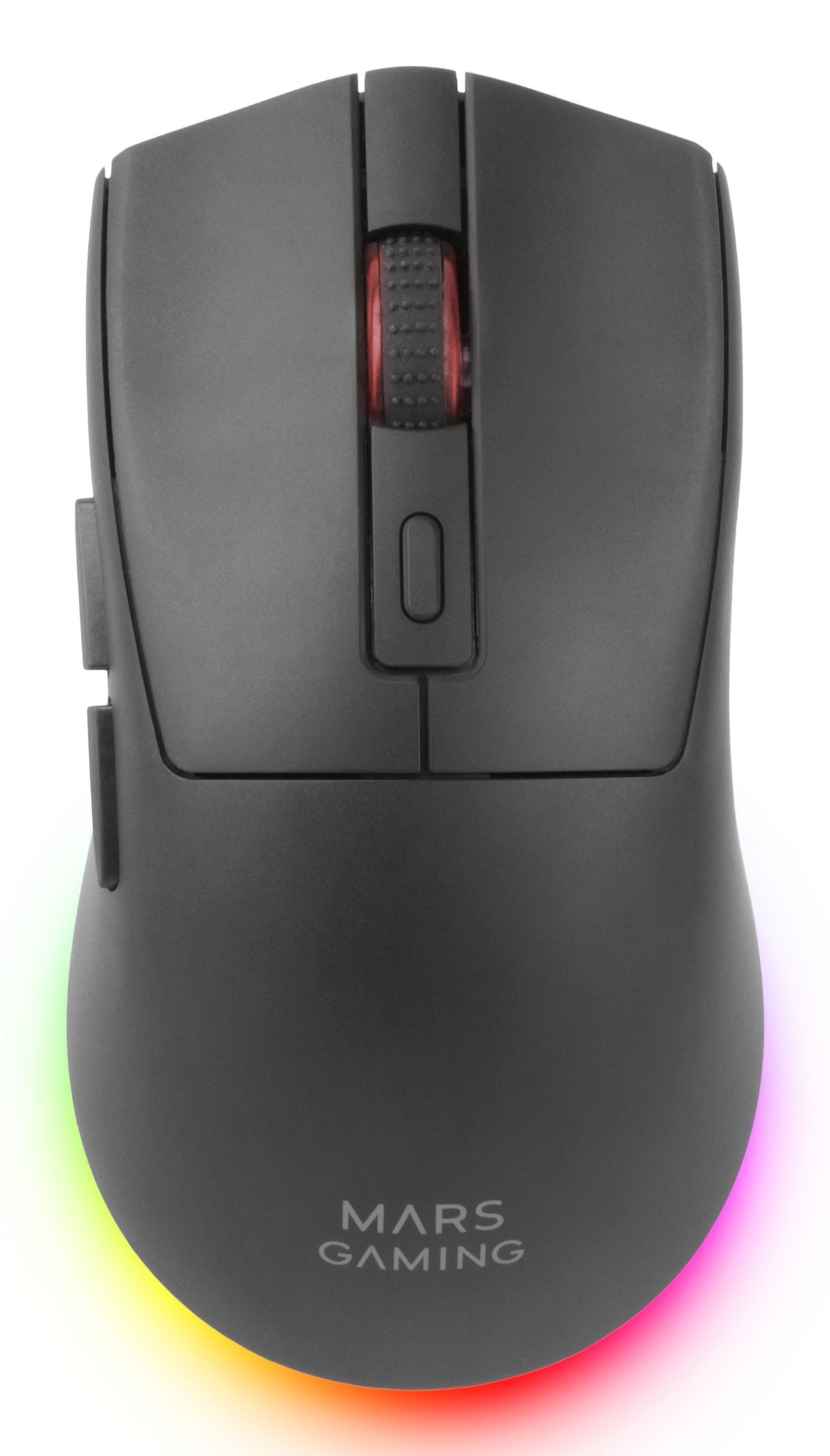 Raton Optico Mmt3 Rgb Negro Mars Gaming Rgb Chroma/ Óptico/ 14400 Dpi/ Base De Carga/ Recargable Hasta 100h De Uso