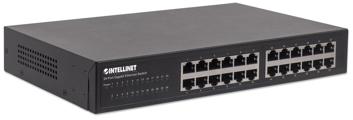 EAN 0766623561273 - Intellinet 561273 switch Gigabit Ethernet (10/100/1000) Negro imagen 3
