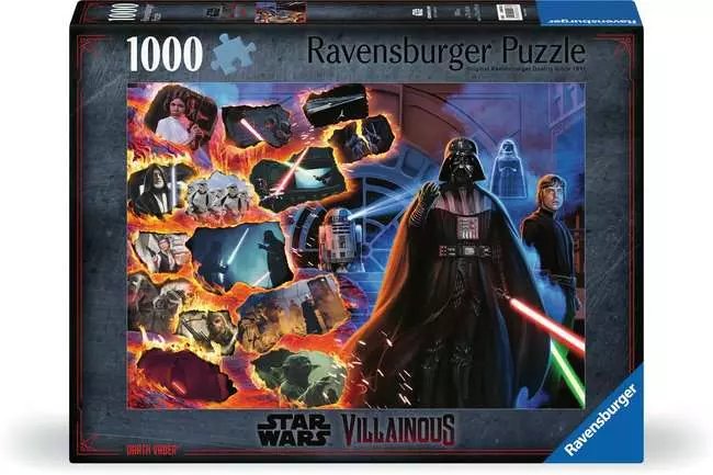 Puzzle Ravensburger Star Wars Villainous: Darth Vader 1000 Piezas