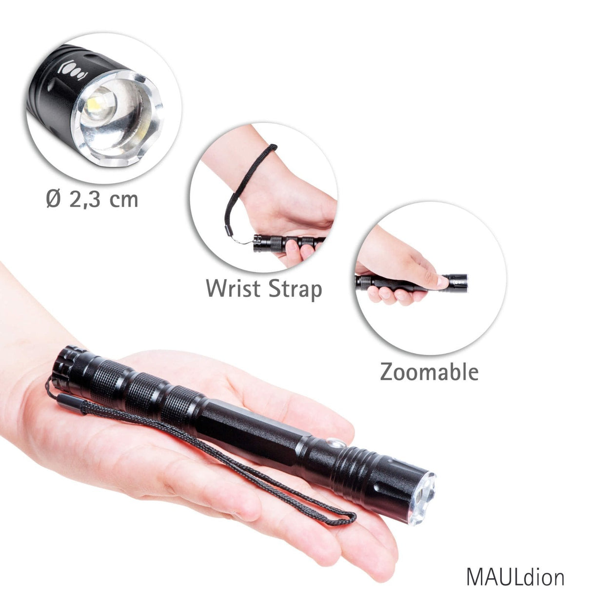 EAN 4002390066198 - MAUL 8186690 linterna Negro imagen 2