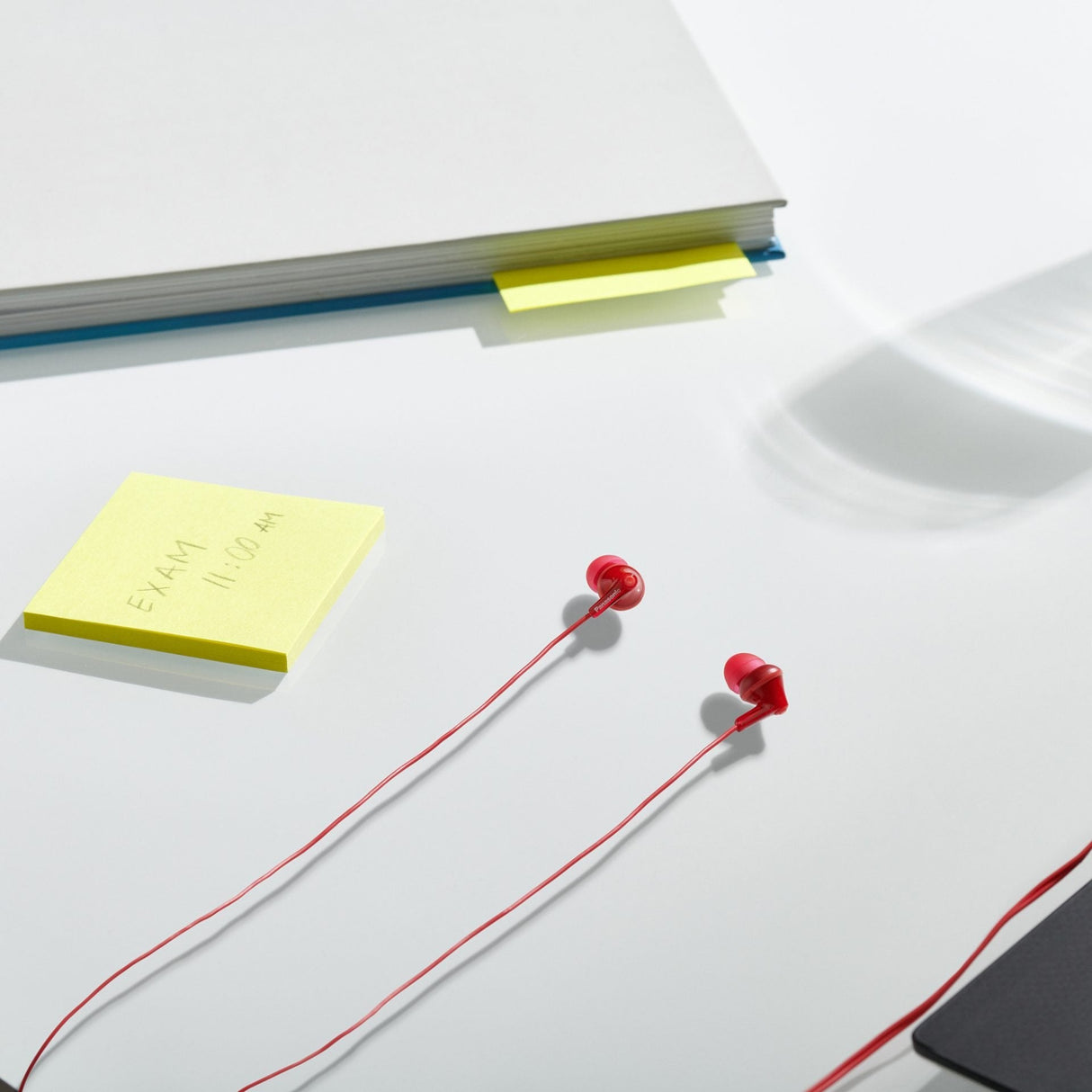 Auriculares Intrauditivos Panasonic Rp-Hje125 Jack 3.5 Rojos