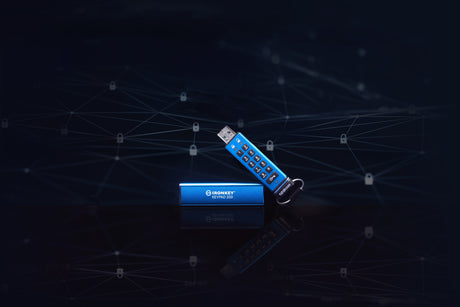 EAN 0740617330069 - Kingston Technology IronKey Keypad 200 unidad flash USB USB tipo A 3.2 Gen 1 (3.1 Gen 1) Azul imagen 5