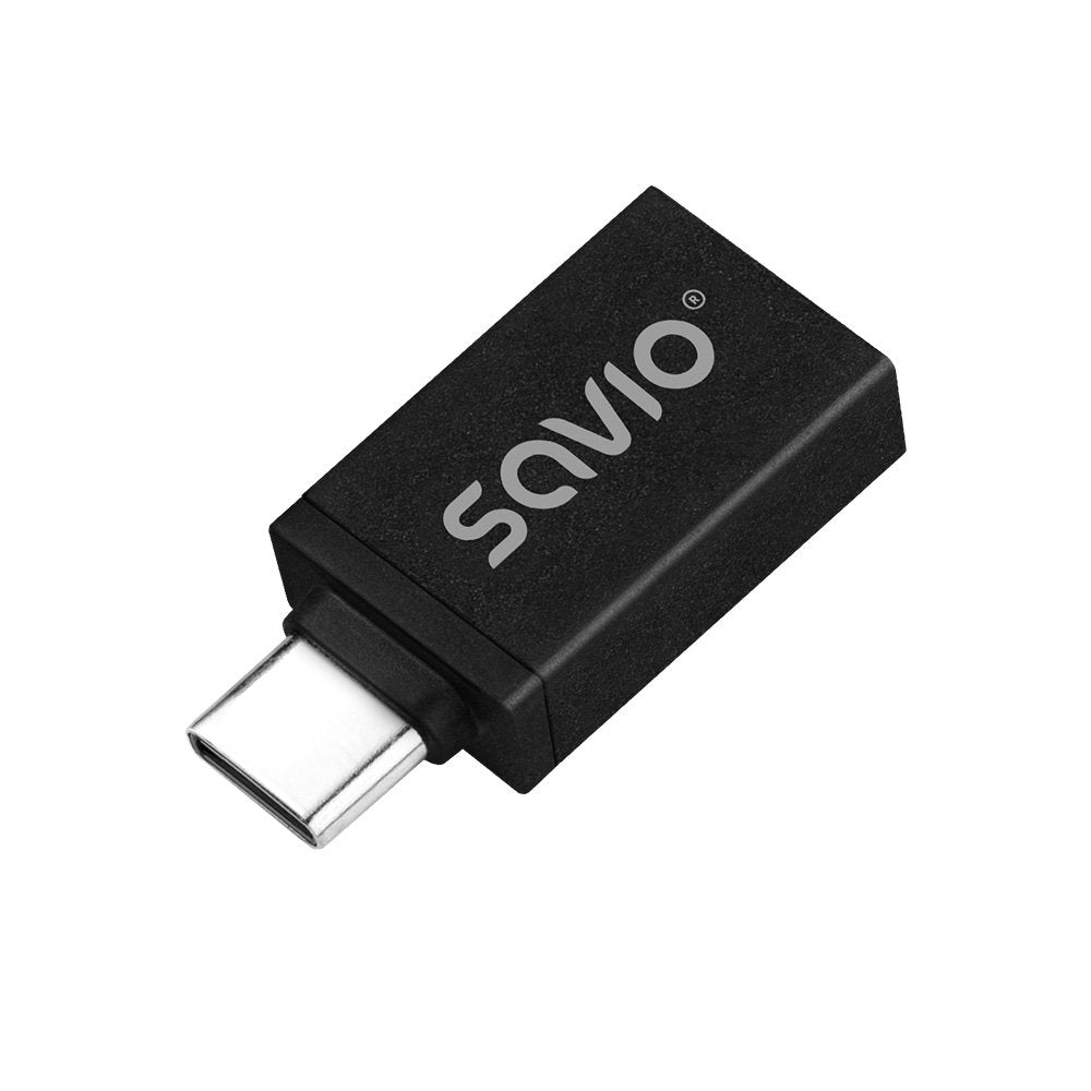 EAN 5901986049197 - Savio AK-80 adaptador de cable de vídeo 0 m USB tipo A USB Tipo C Negro imagen 3