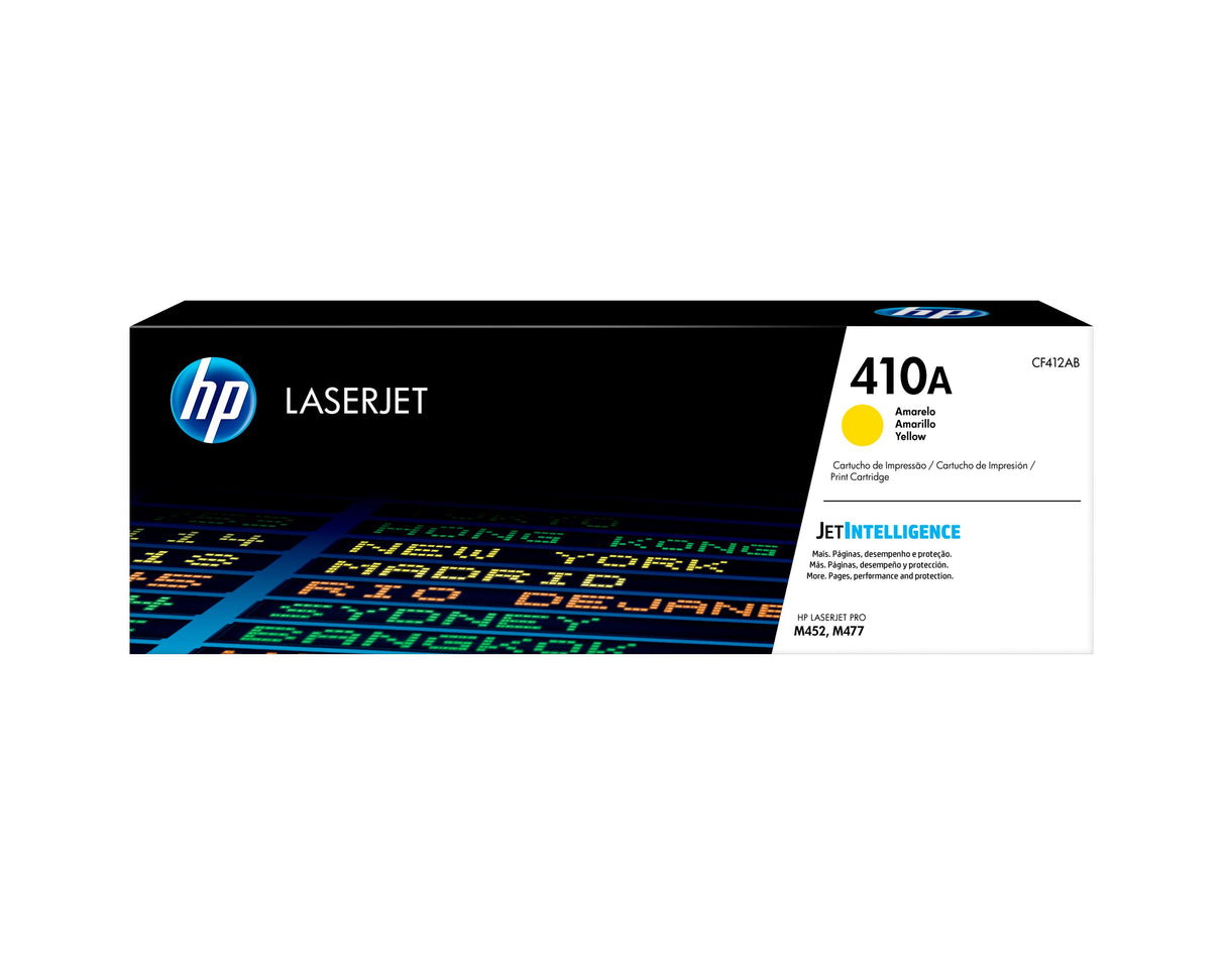 EAN 0888793807521 - HP 410A Yellow Original LaserJet Toner Cartridge cartucho de tóner 1 pieza(s) imagen 1