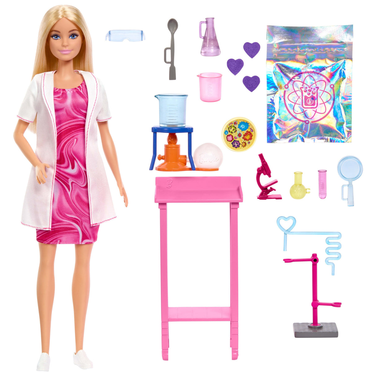 Muñeca Mattel Barbie Deluxe Career Científica Jcr70