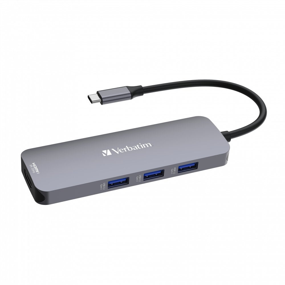 EAN 0023942321514 - Verbatim CMH-08 USB Tipo C 5000 Mbit/s Plata imagen 2