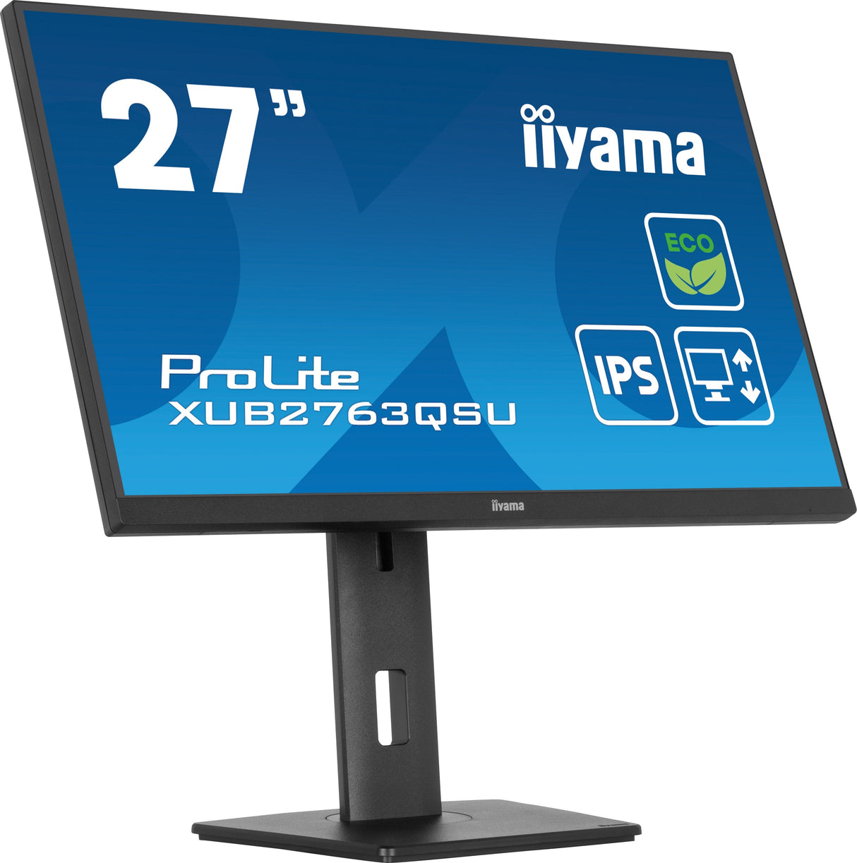 Iiyama 68.6cm 27" Xub2763qsu-B1 16:9 Hdmi+Dp+Usb Ips Lift