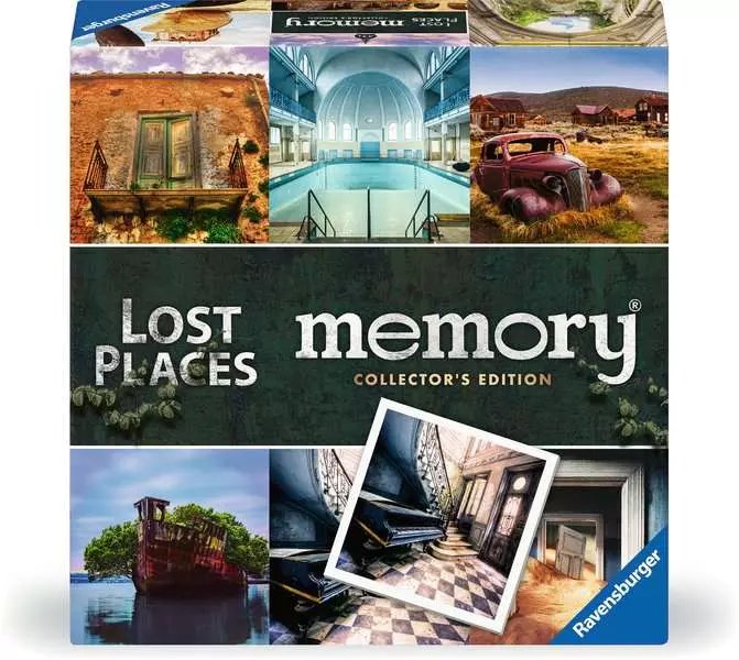 La Memoria De Ravensburger Collector Perdió Lugares, Juego De Memoria 23499