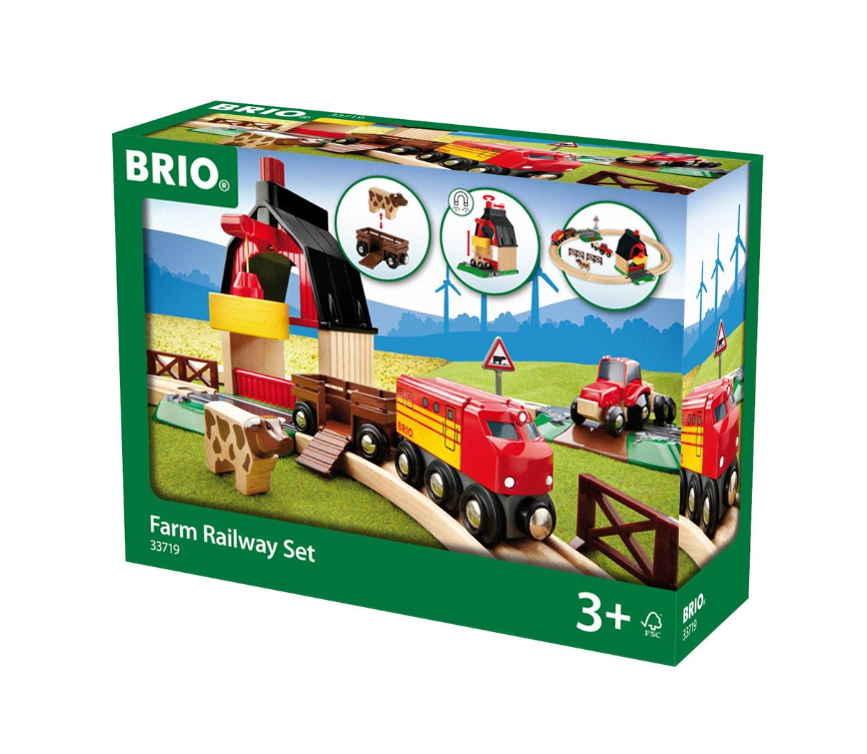Brio World World Bahn Bauernhof Set 33719