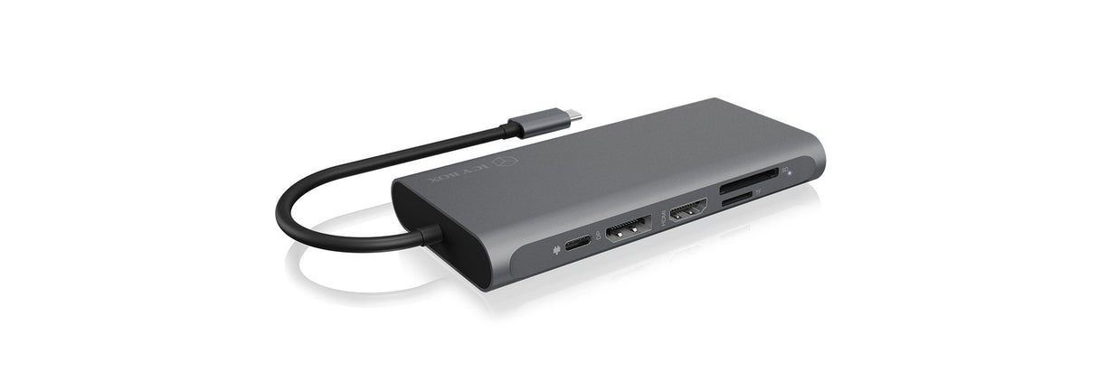 EAN 4250078170525 - ICY BOX IB-DK4050-CPD Alámbrico USB 3.2 Gen 1 (3.1 Gen 1) Type-C Antracita imagen 3