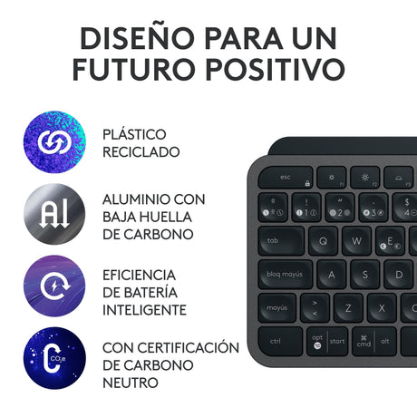 EAN 5099206112452 - Logitech 920-011610 teclado Ratón incluido Oficina RF Wireless + Bluetooth QWERTY Español Grafito imagen 15