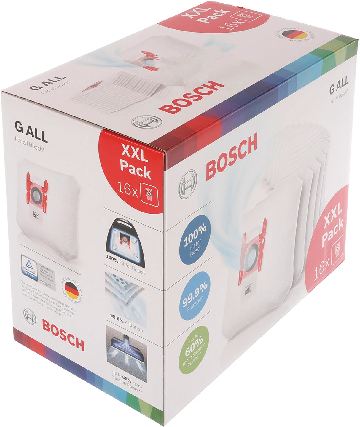 Bosch Bolsas Para Aspiradora Gall Powerprotect Bbz16gall