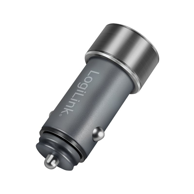 Logilink Cargador Para Coche Usb 2port 1xusb-C Pd, 1xusb-A Qc, 36w