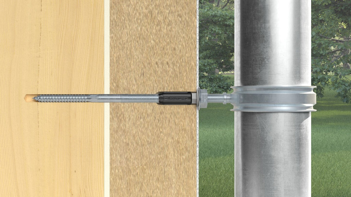 Fischer Abstandsmontagesystem Thermax 10/140 M10, Dübel 544675