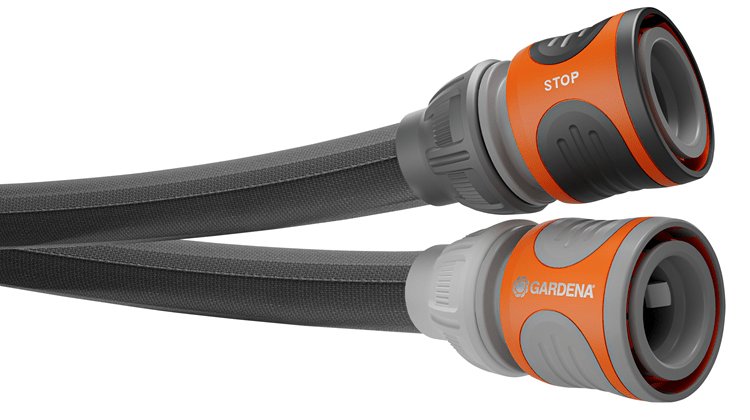 Manguera Gardena Textilschlauch Liano Life 1/2", 20 Meter Set 18450-20