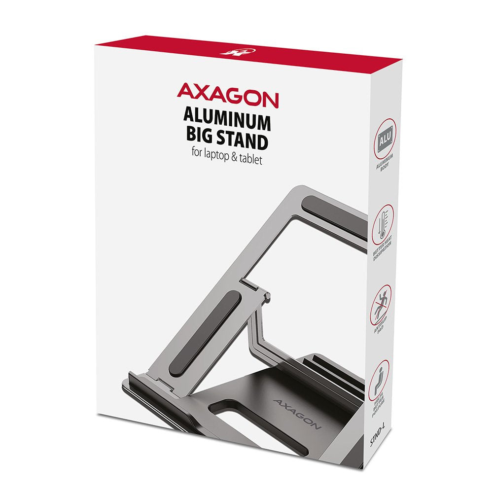 EAN 8595247906670 - Axagon STND-L soporte para ordenador portátil Gris 40,6 cm (16") imagen 8
