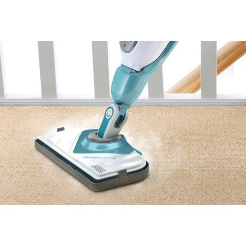 EAN 5035048737828 - Black & Decker BHSM1610DSM Limpiador a vapor portátil 0,5 L 1600 W Color aguamarina, Blanco imagen 4