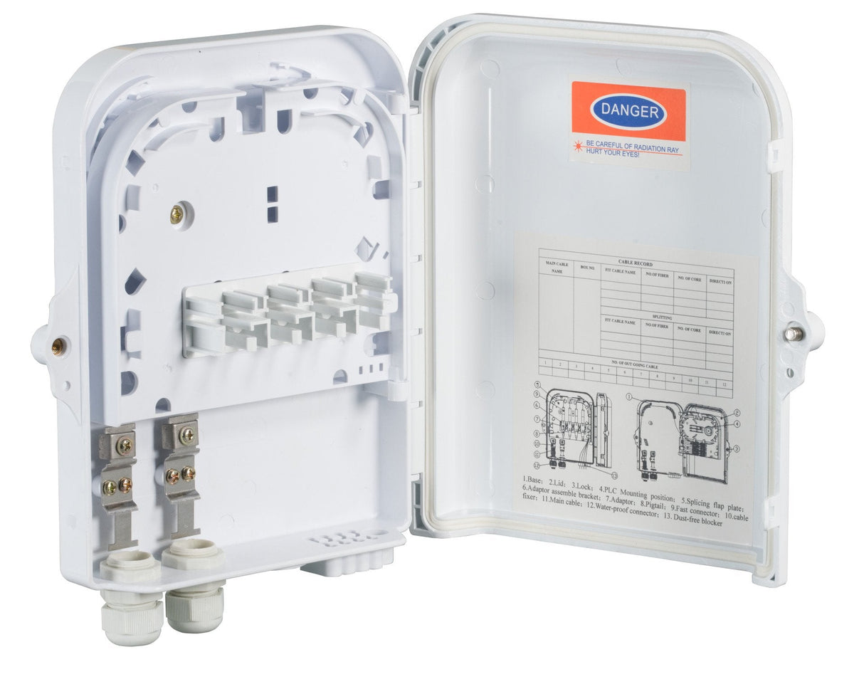 Efb Ftth-Box-Out-2 Ftth Ip65 Caja De Conexiones Para 8