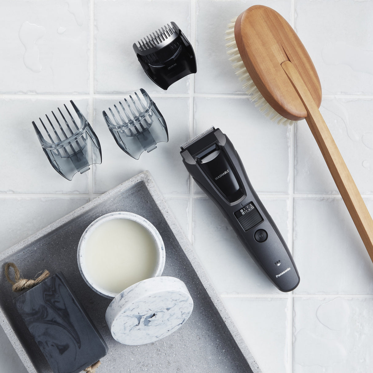 Cortapelo Panasonic Er-Gb62-H503, Inalámbrica, Autonomía De Funcionamiento 50 Min, Húmeda Y Seco, Nimh, Negra