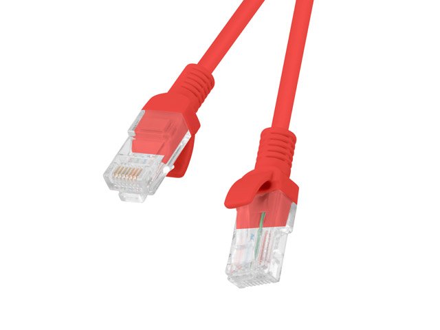 Lanberg Cable De Red Pcu6-10cc-0150-R,Rj45,Utp,Cat 6,1.5m,Rojo