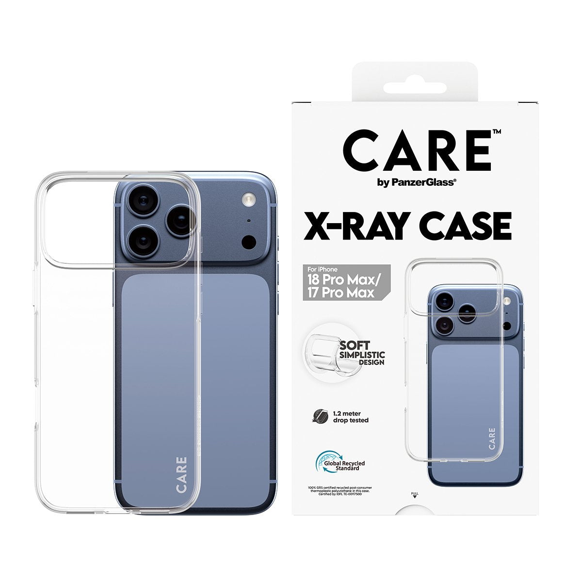 Panzerglass Care X-Ray Case Iphone 18 Pro Max/ 17 Pro Max
