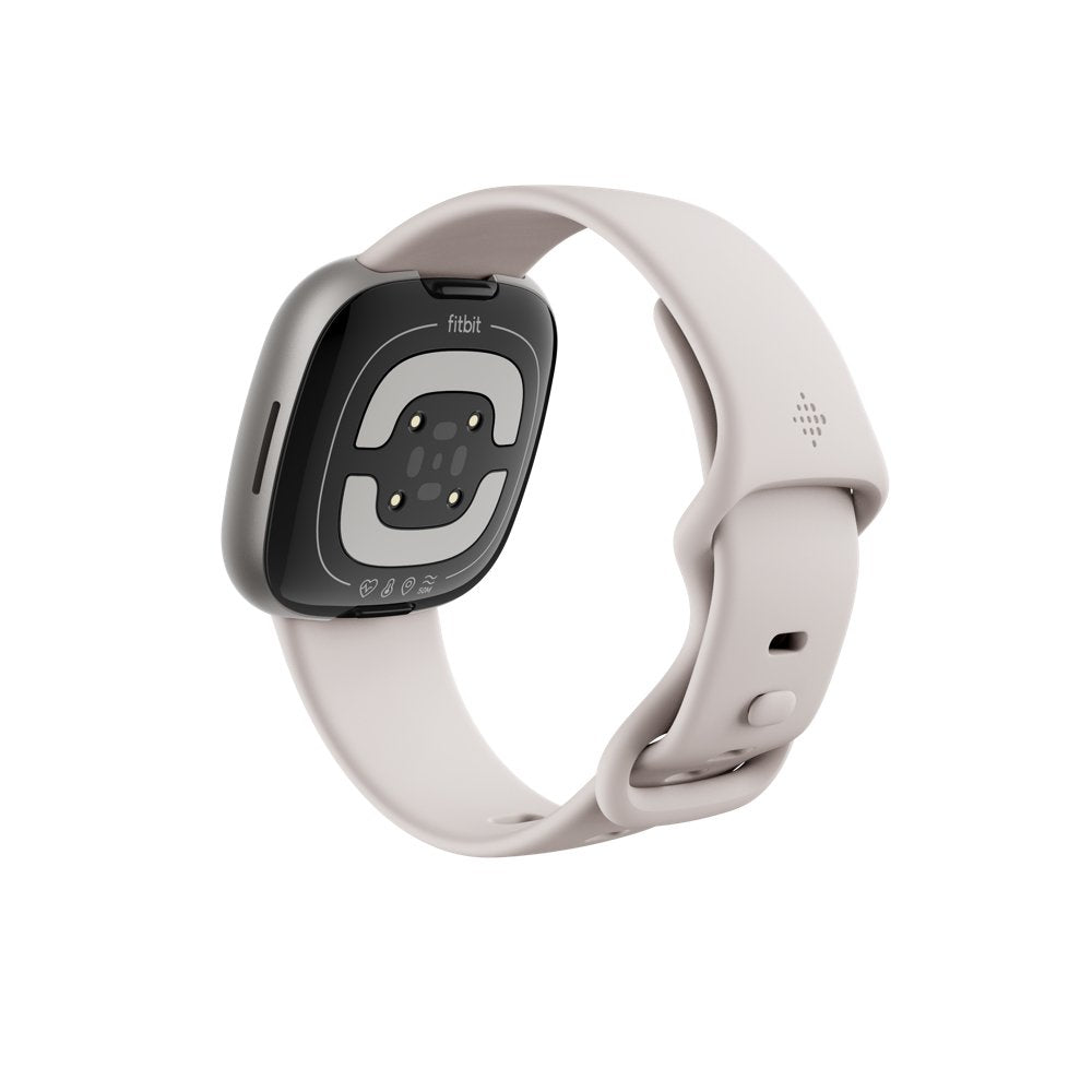 Smartwatch Fitbit Sense 2 Lunar White / Platinum
