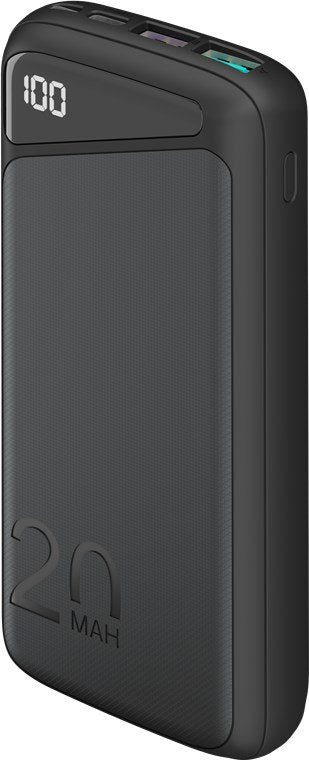 Goobay 53939 Powerbank Batería Externa Polímero De Litio 20000 Mah Negro