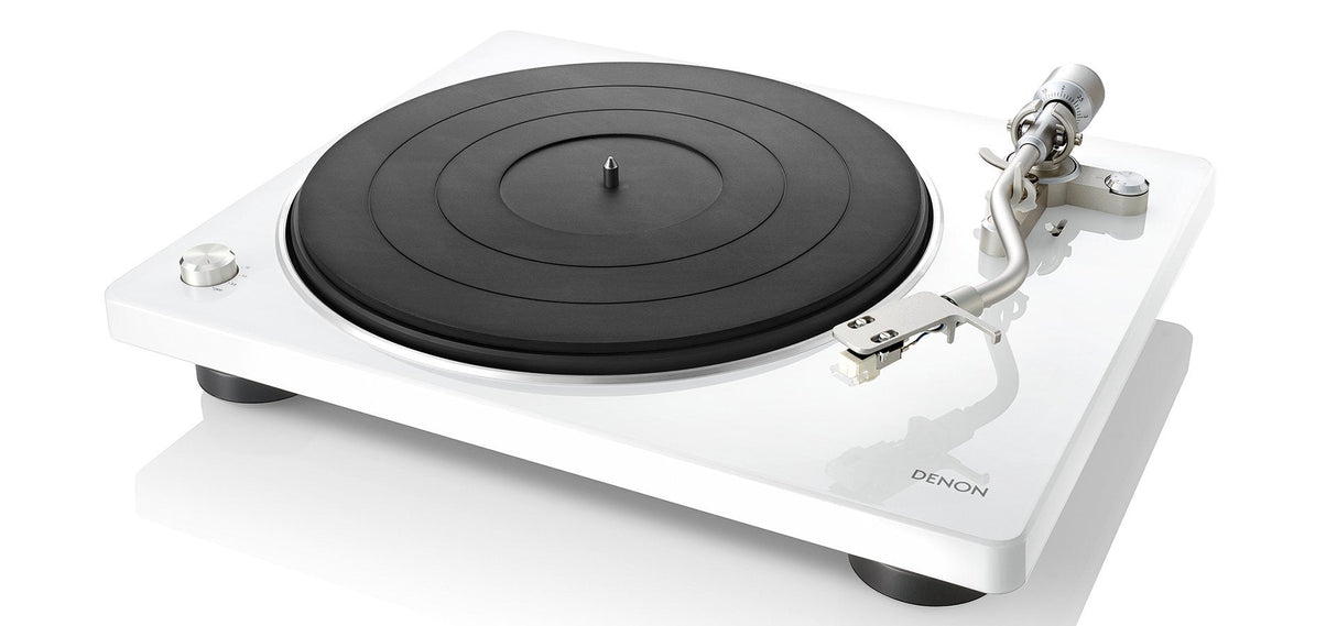 Denon Dp-400 White Tocadiscos De Alta Fidelidad