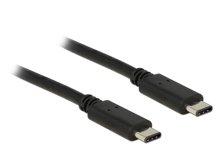 Delock 0.5m Usb 2.0 Cable Usb 0,5 M Usb C Negro