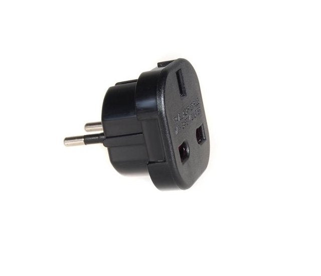 EAN 5902211100287 - Maclean MCE72 adaptador de enchufe eléctrico Tipo C (Europlug) Tipo G (RU) Negro imagen 2