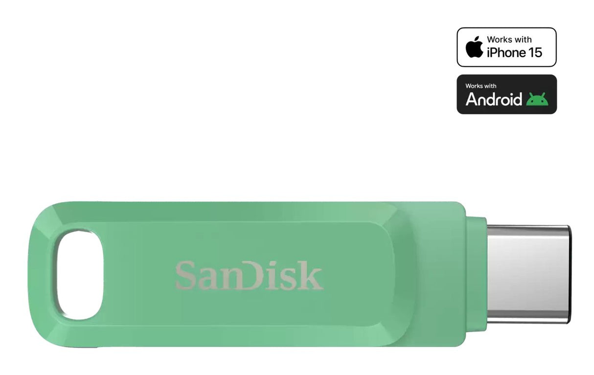 EAN 0619659213367 - SanDisk Ultra Dual Drive Go unidad flash USB 1 TB USB Tipo C 3.2 Gen 1 (3.1 Gen 1) Verde imagen 1