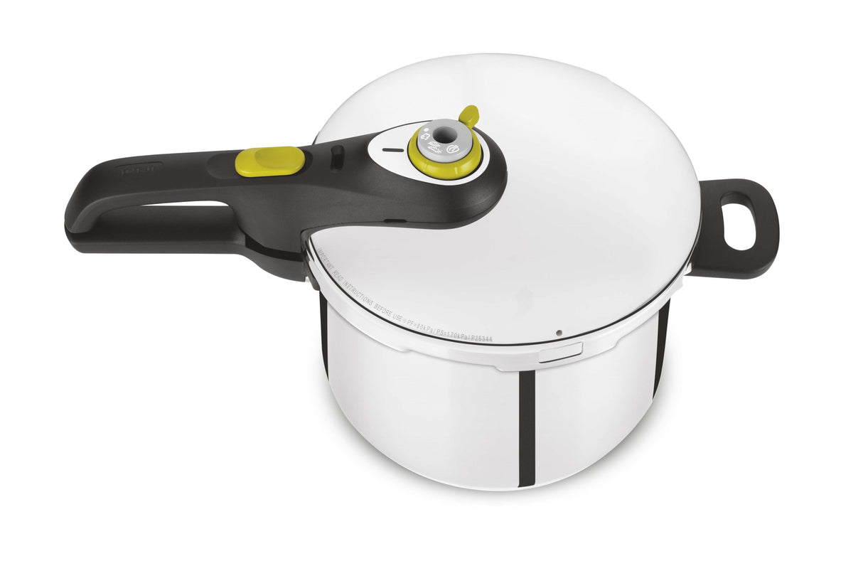 Tefal P2530738 Olla A Presión 6 L Negro, Acero Inoxidable 22 Cm. 6.0 L)