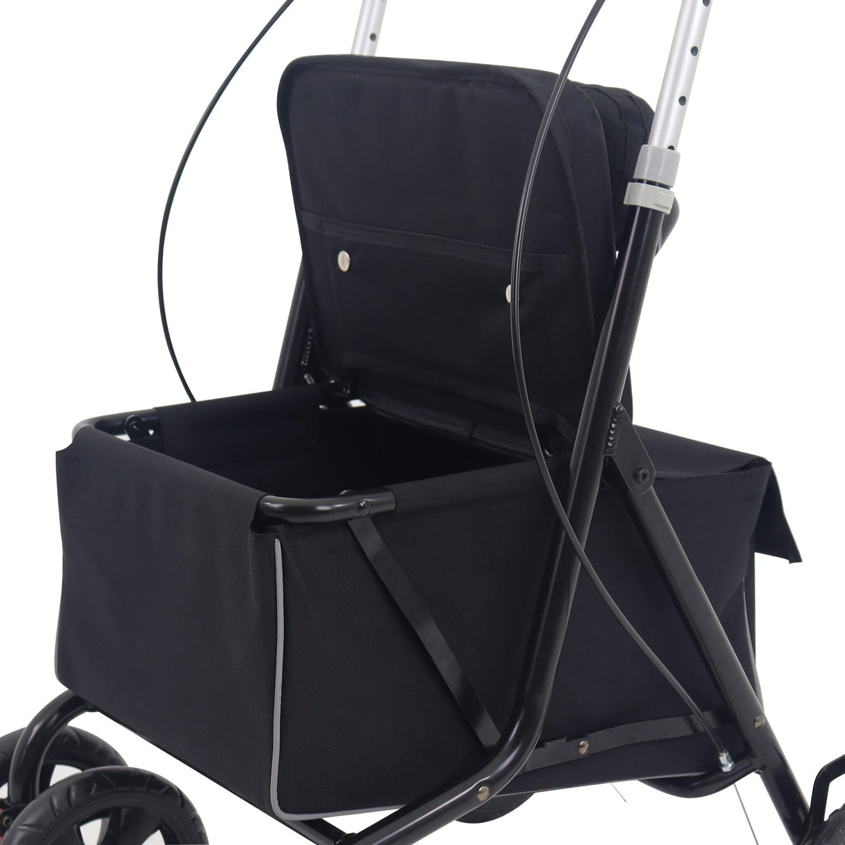 EAN 8420812018093 - Rolser KDI001-1023 bolsa de compras Negro Bolsa para carrito de la compra imagen 6