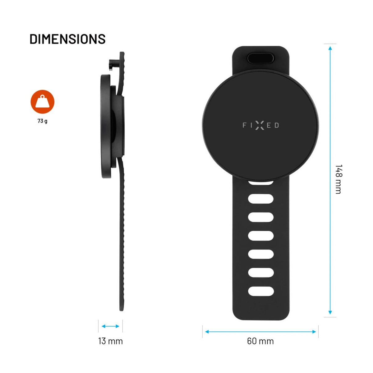 Fixed Maggrip Active, Black