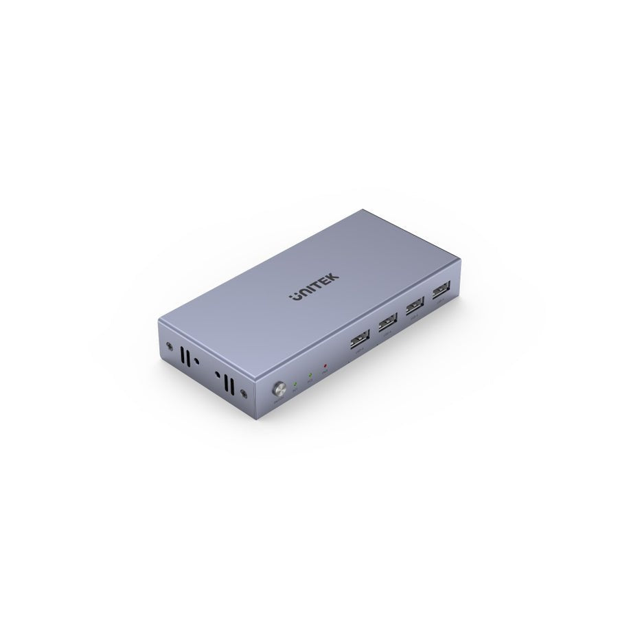 EAN 4894160048301 - UNITEK V307A interruptor KVM Gris imagen 1