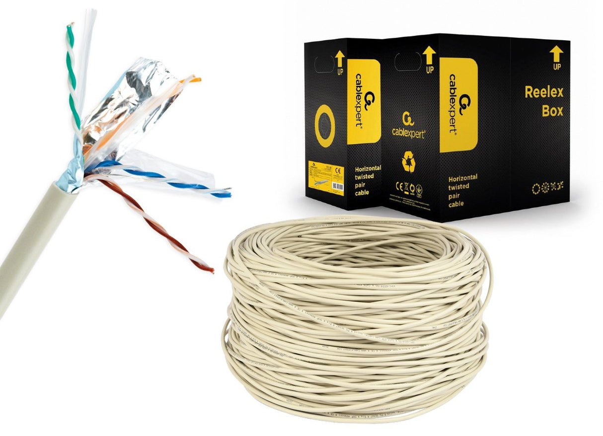 EAN 8716309048903 - Gembird 305m Cat6 FTP cable de red Gris F/UTP (FTP) imagen 2