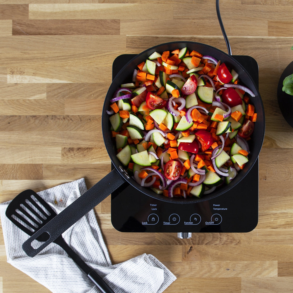 Placa De Inducción Princess 303010 1 Placa De 200mm 1800w