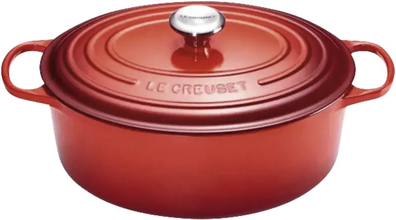 Le Creuset Signature Roaster Oval 40cm Cherry Rojo (21178400602430)