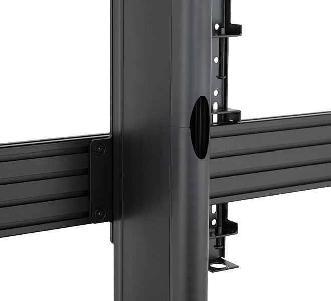 System X - Xxl Twin Screen Vc Trolley With Webcam Shelf For