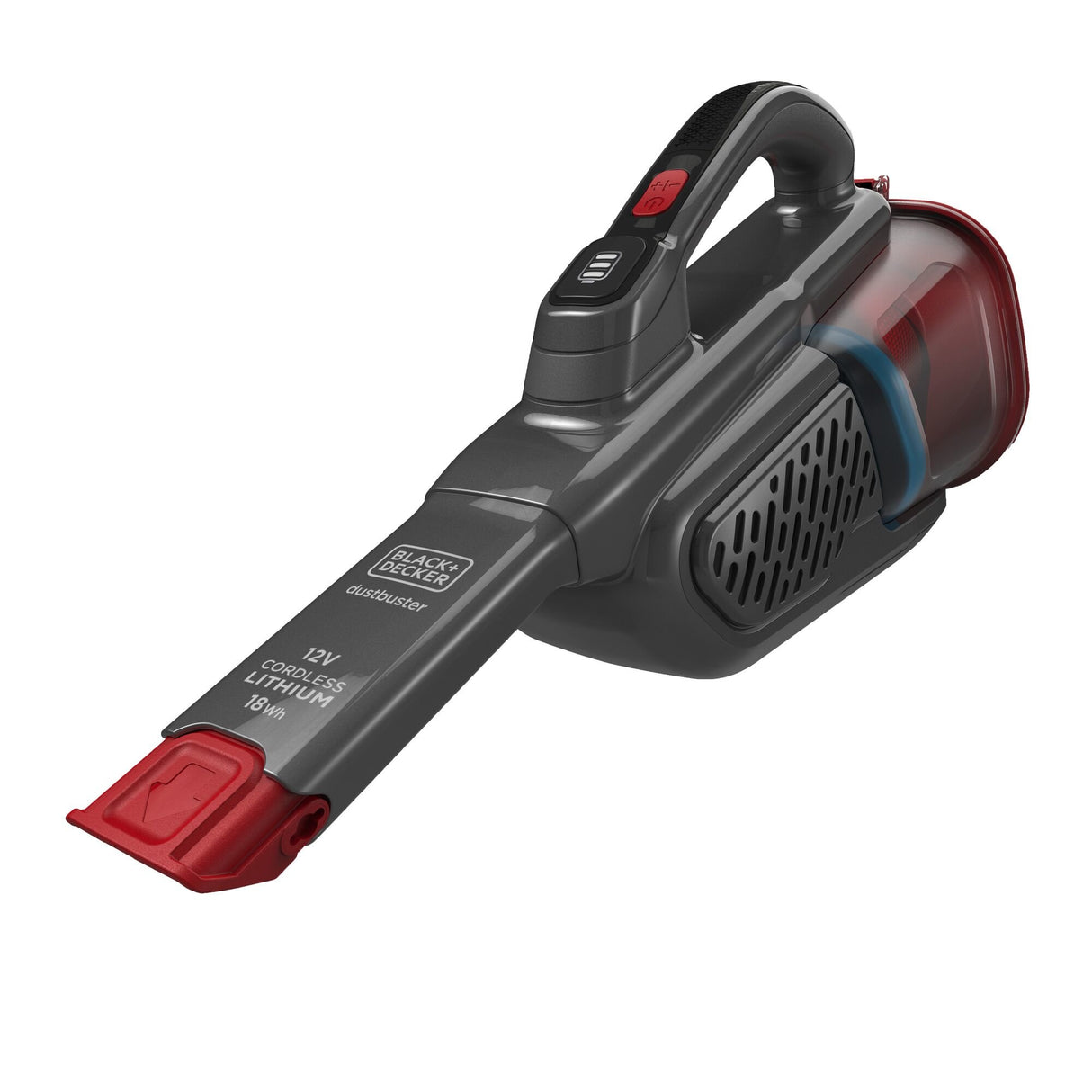 EAN 5035048712641 - Black & Decker BHHV315J-QW aspiradora de mano Negro, Rojo Sin bolsa imagen 1