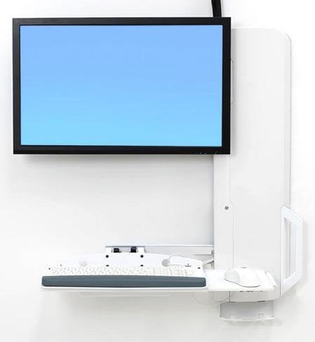 Ergotron 61-081-062 Soporte Para Monitor 61 Cm (24") Blanco Pared