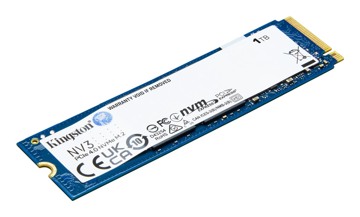 Disco Ssd Kingston Nv3 1tb Kingston Snv3s/1000gbk M.2 Pcie 4.0 Nvme Bulk