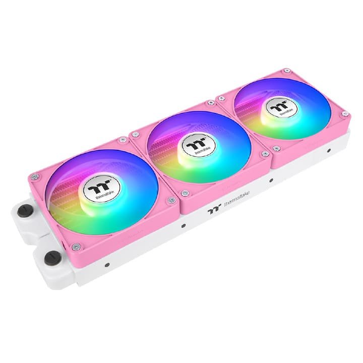 Ventilador Pc Thermaltake Cl-F221-Pl14pk-A, Rosa Neón