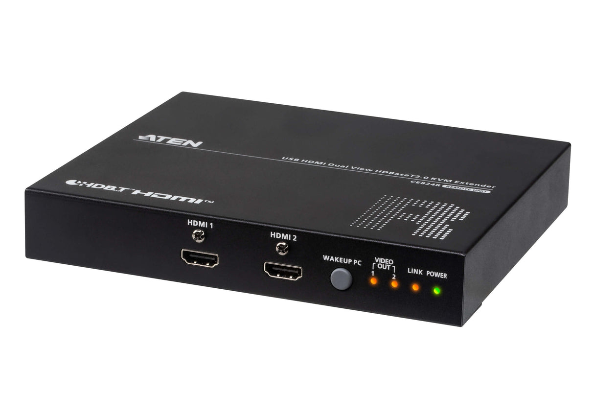 Aten Ce824-At-G Usb Hdmi Doble View Hdbaset2.0 Kvm Extend