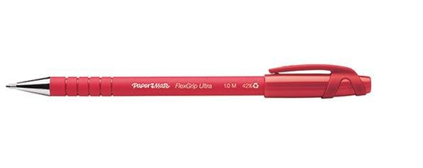 EAN 8008285031223 - Papermate FlexGrip Ultra Negro, Azul, Verde, Rojo Bolígrafo de punta retráctil con pulsador 4 pieza(s) imagen 4