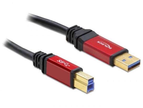 Delock Cable Usb 3.0 Typ-A Macho > Usb 3.0 Typ-B Macho 2 M Premium