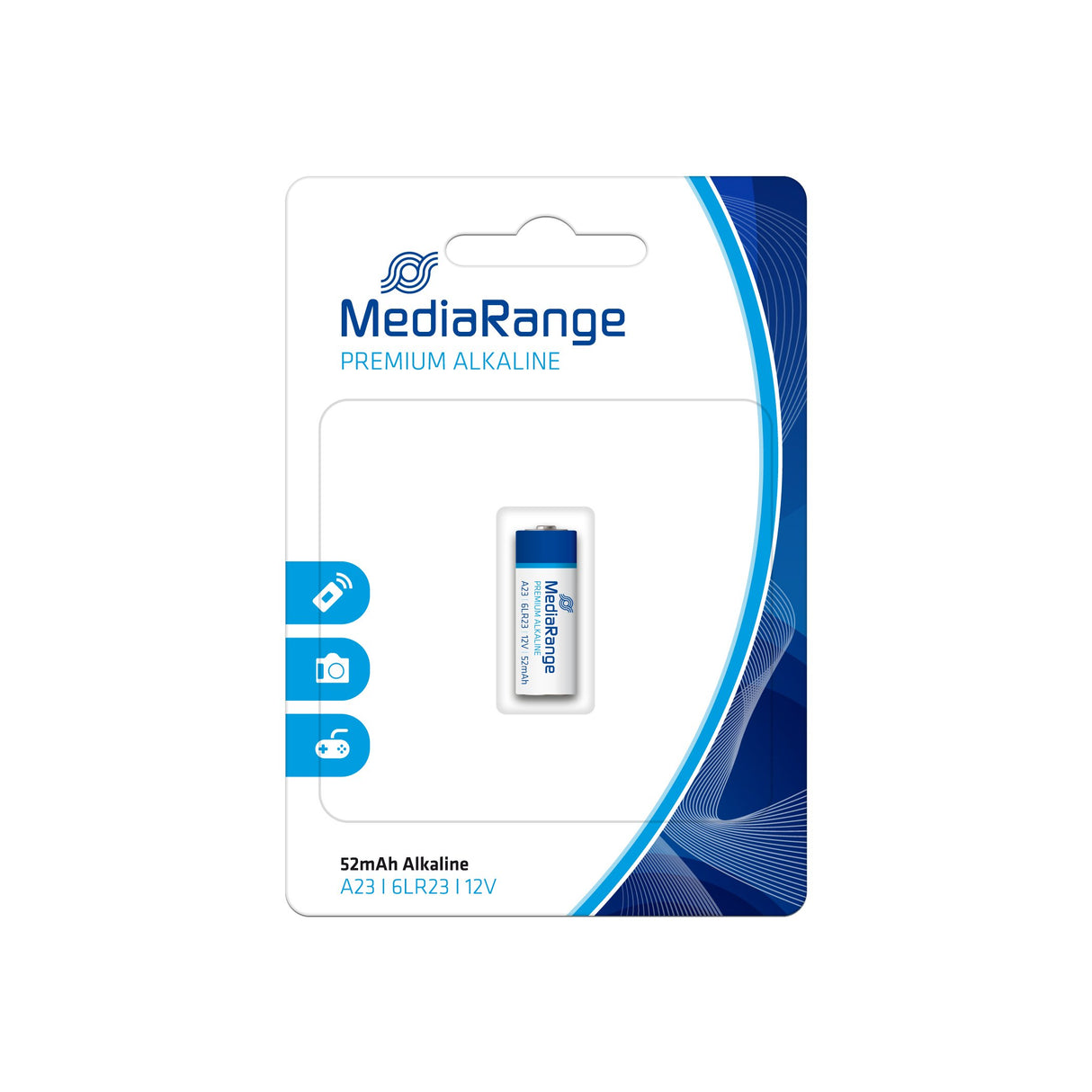 EAN 4260283116225 - MediaRange MRBAT114 pila doméstica Batería de un solo uso A23 Alcalino imagen 1
