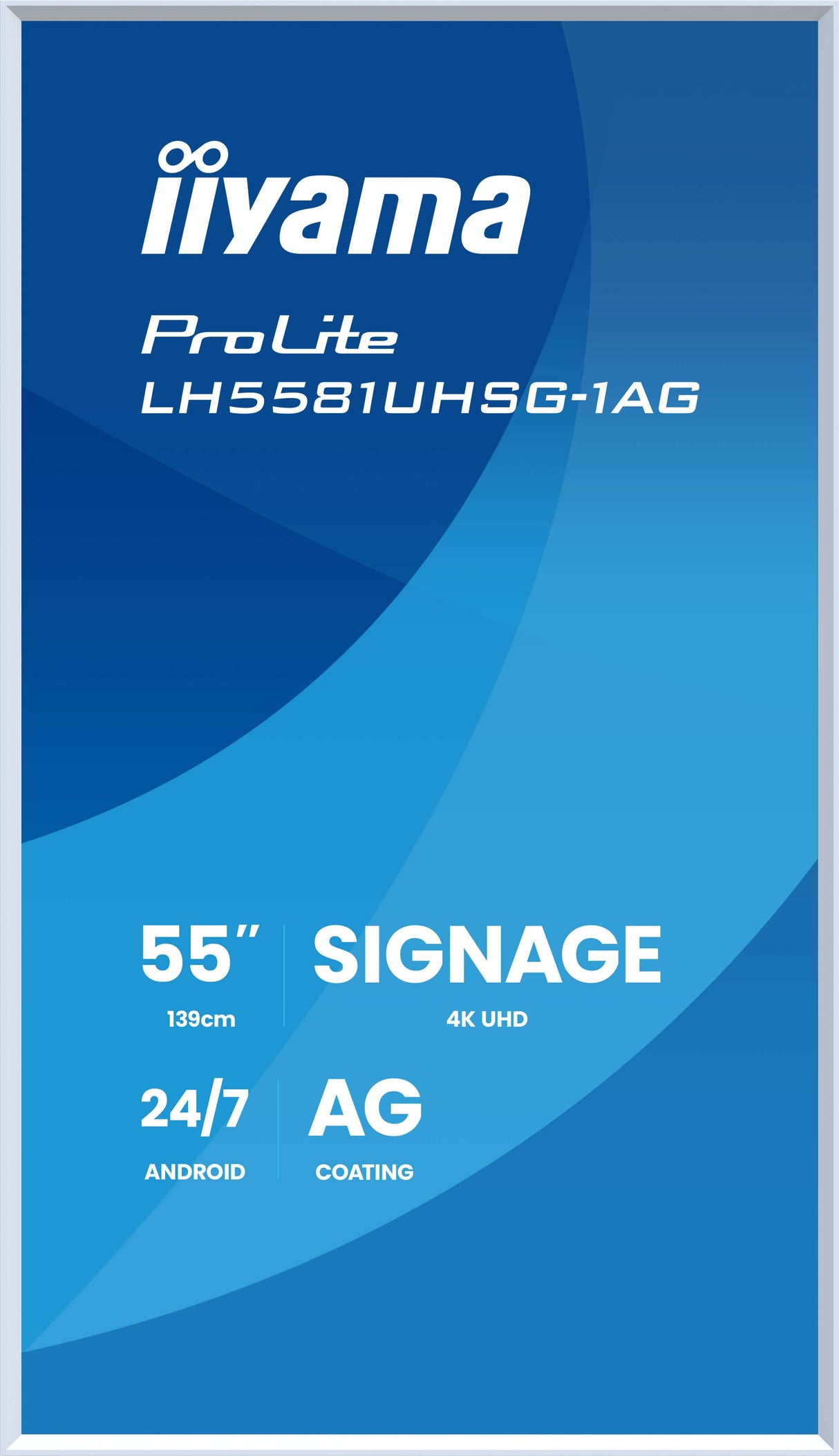 EAN 4948570125623 - iiyama LH6581UHSG-1AG pantalla de señalización Panel plano interactivo 163,8 cm (64.5") Wifi 500 cd / m² imagen 2